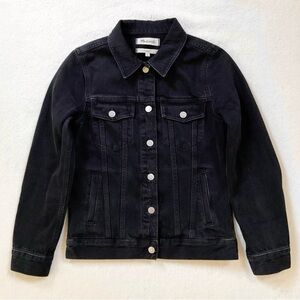 Madewell Classic Jean Jacket Black Lunar Wash Women’s Small